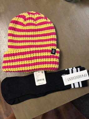 FP Movement Beanie and Socks Bundle